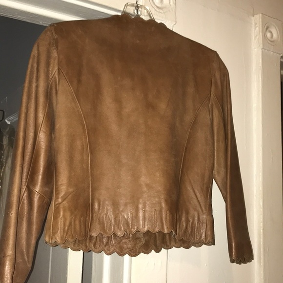 Arden B. leather bolero jacket - Picture 4 of 7